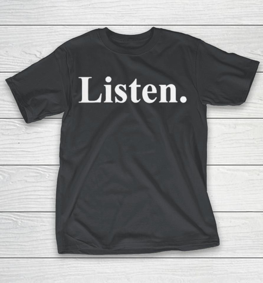Zak Butters Wearing Listen Shirts 1 Zak Butters Wearing Listen Shirts