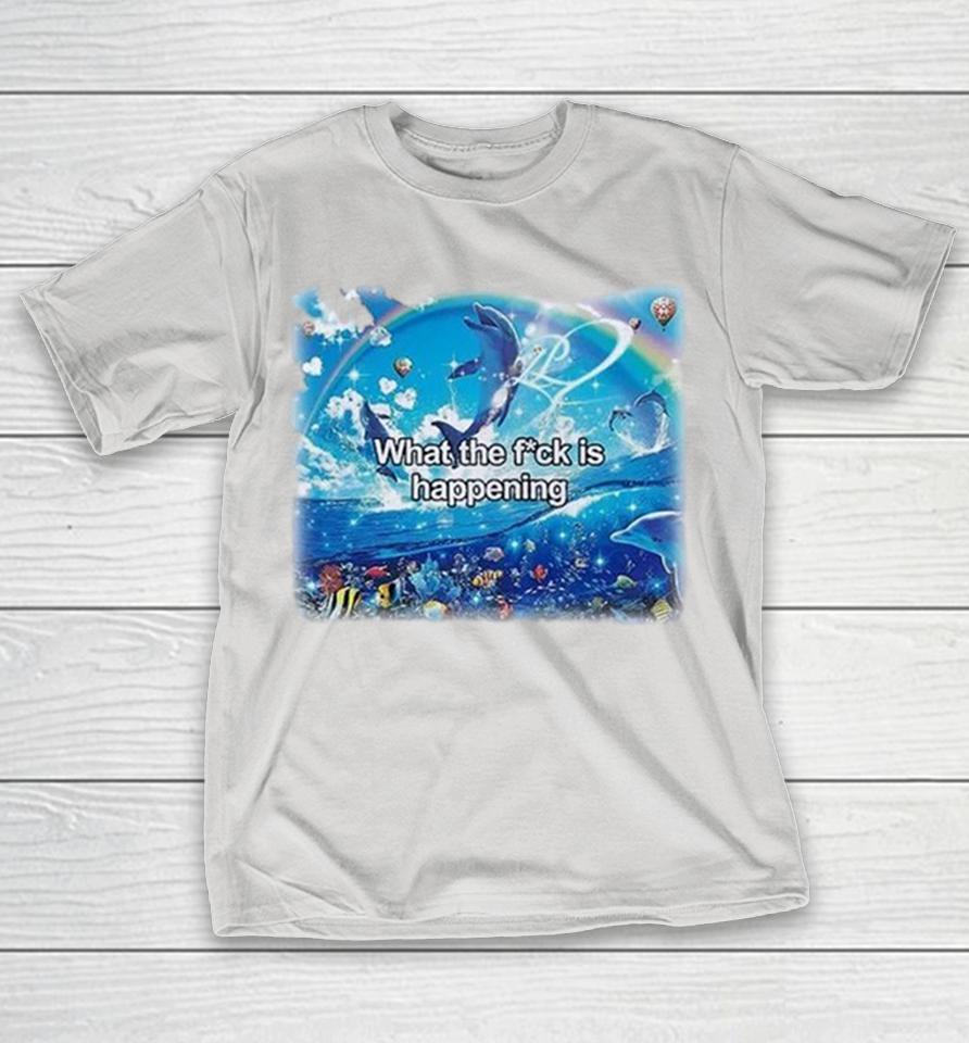 Zara Larsson What The Fuck Is Happening Dolphin Shirts 1 Zara Larsson What The Fuck Is Happening Dolphin Shirts